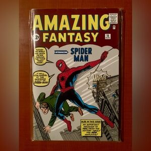 Disney Amazing Fantasy Spider-Man Puzzle - Red, Blue, Black Notebook